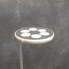 Piantana-Moderna-Must-Metallo-Grigio-Vetro-Bianco-6-Luci-Gx53