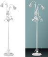 Piantana-moderna-Padana-Lampadari-SHABBY-CHIC-1104-PT3-E14-LED-metallo-vetro-lampada-terra