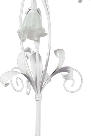 Piantana-moderna-Padana-Lampadari-SHABBY-CHIC-1104-PT3-E14-LED-metallo-vetro-lampada-terra