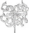 Piantana-moderna-Padana-Lampadari-TRUDY-273-PT3-E14-LED-vetro-metallo-lampada-terra