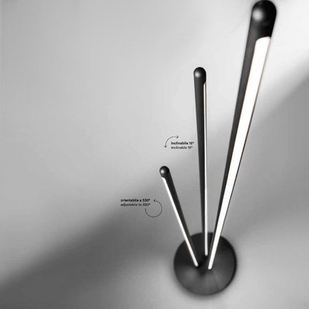 Piantana-moderna-Perenz-illumina-TWINS-8057-LED-dimmerabile-orientabile-inclinabile-terra