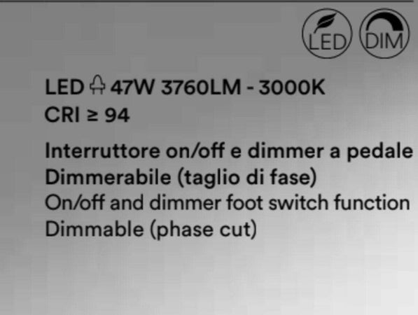 Piantana-moderna-Perenz-illumina-TWINS-8057-LED-dimmerabile-orientabile-inclinabile-terra