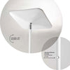 Piantana-moderna-Perenz-RADAR-6587-B-LC-LED-lampada-terra-dimmerabile-orientabile-metallo