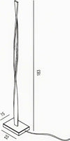 Piantana-moderna-Promoingross-TWIST-P183-LED-dimmerabile-lampada-terra