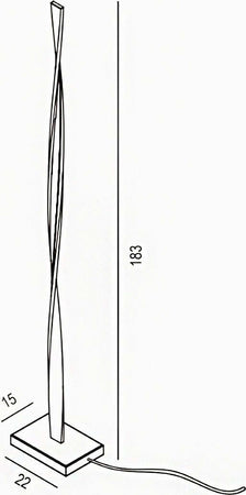 Piantana-moderna-Promoingross-TWIST-P183-LED-dimmerabile-lampada-terra