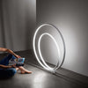 Piantana-Moderna-Ritmo-Bianco-Led