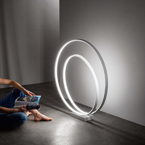 Piantana-Moderna-Ritmo-Bianco-Led