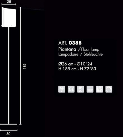 Piantana-moderna-Selene-illuminazione-PAPIRO-0388-053-E27-LED-dimmerabile-vetro-lampada-terra