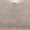 Piantana-Moderna-Style-Metallo-Grigio-Vetro-Bianco-6-Luci-Gx53