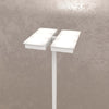 Piantana-Moderna-Style-Metallo-Grigio-Vetro-Bianco-6-Luci-Gx53