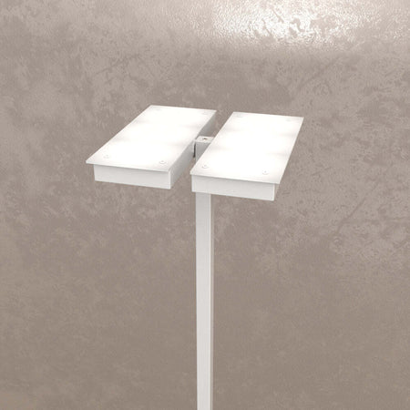 Piantana-Moderna-Style-Metallo-Grigio-Vetro-Bianco-6-Luci-Gx53