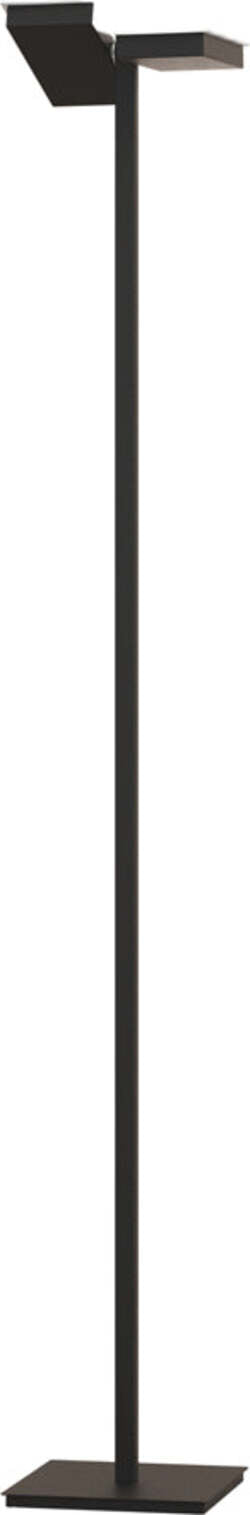 Piantana-Moderna-Style-Metallo-Nero-Vetro-Bianco-6-Luci-Gx53