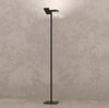 Piantana-Moderna-Style-Metallo-Nero-Vetro-Bianco-6-Luci-Gx53