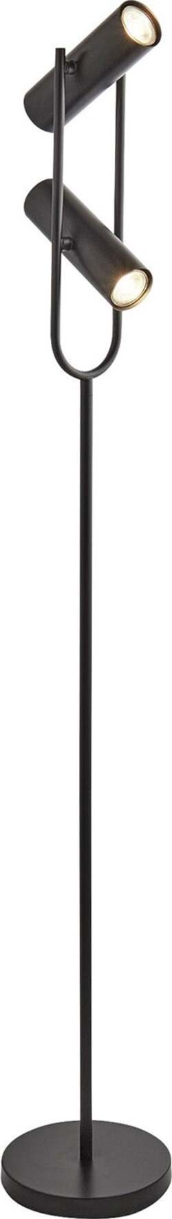 Piantana-Moderna-Telescopio-Acciaio-Nero-1-Luce-Gu10
