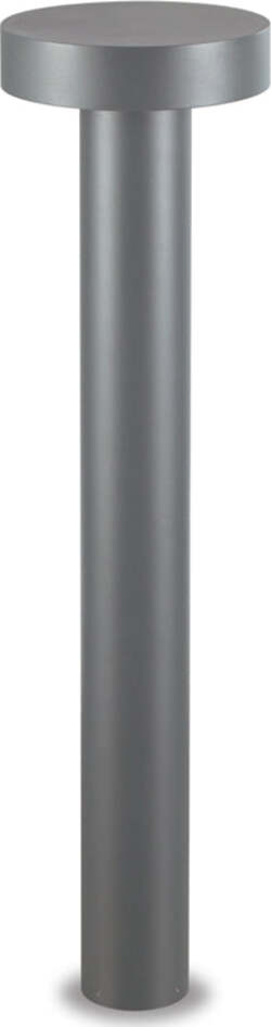 Piantana-Moderna-Tesla-Alluminio-Antracite-4-Luci-3W-3000K-Luce-Calda-H80Cm