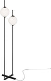 Piantana-Moderna-The-Sixth-Sense-Nera-2-Luci-Led-12-Watt-3000K