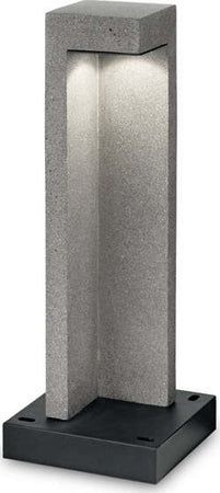 Piantana-Moderna-Titano-Materie-Plastiche-Grigio-Granito-Led-9W-3000K-H49Cm