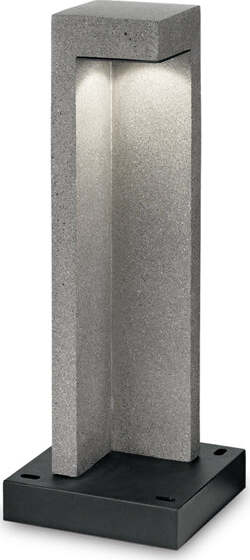 Piantana-Moderna-Titano-Materie-Plastiche-Grigio-Granito-Led-9W-3000K-H49Cm