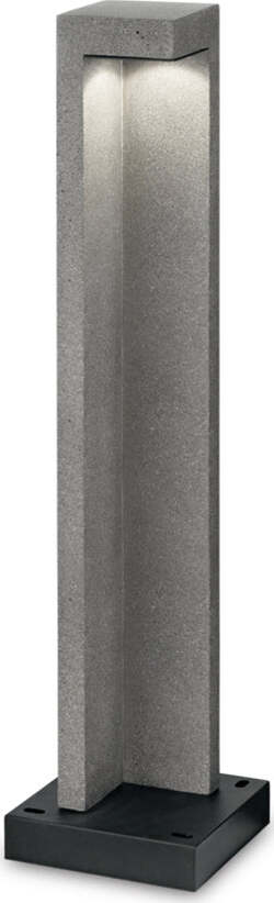 Piantana-Moderna-Titano-Materie-Plastiche-Grigio-Granito-Led-9W-3000K-H74Cm