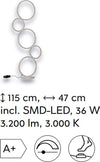 Piantana-moderna-Trio-lighting-RONDO-LED-metallo-dimmerabile-lampada-terra