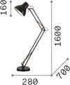 Piantana-Moderna-Wally-Metallo-Nero-1-Luce-E27
