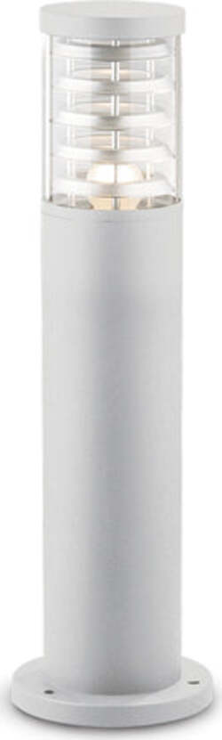 Piantana-Palo-Da-Esterno-Moderna-Tronco-Alluminio-Bianco-1-Luce-E27-H40Cm
