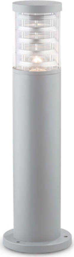Piantana-Palo-Da-Esterno-Moderna-Tronco-Alluminio-Grigio-1-Luce-E27-H40Cm