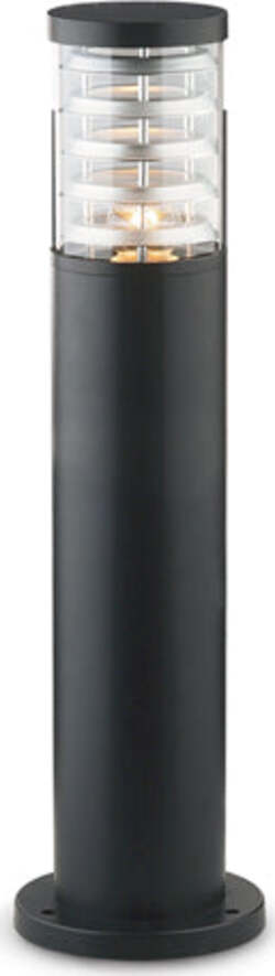Piantana-Palo-Da-Esterno-Moderna-Tronco-Alluminio-Nero-1-Luce-E27-H40Cm