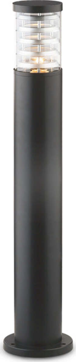 Piantana-Palo-Da-Esterno-Moderna-Tronco-Alluminio-Nero-1-Luce-E27-H80Cm