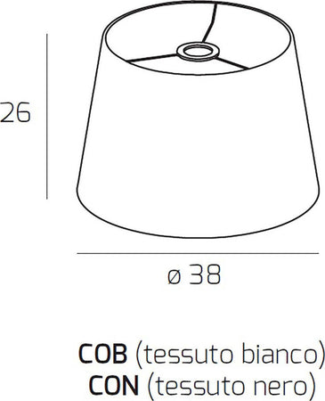 Piantana-parete-arco-moderna-Top-Light-CORNER-1189-B7-E27-LED-metallo-lampada-parete-braccio-cono