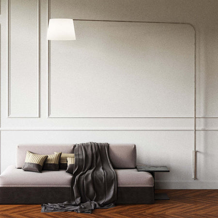 Piantana-parete-arco-moderna-Top-Light-CORNER-1189-B7-E27-LED-metallo-lampada-parete-braccio-cono