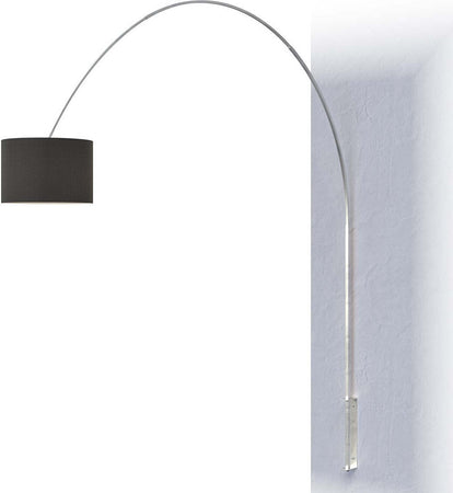 Piantana-parete-arco-moderna-Top-Light-TURNING-1187-B7-E27-LED-metallo-tessuto-lampada-braccio-parete