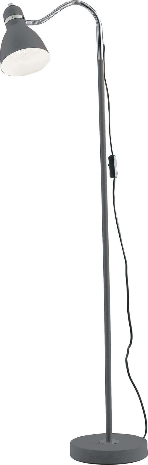 Piantana People Grigia 1Xe27 34X142Cm Illuminazione/Illuminazione per interni/Lampade/Lampade da terra Led Mall Home - Napoli, Commerciovirtuoso.it