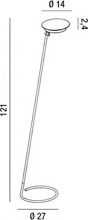 Piantana-Perenz-KONDA-8116-LC-LED-IP54-3000K-touch-dimmerabile-lampada-terra-esterno-interno-batteria
