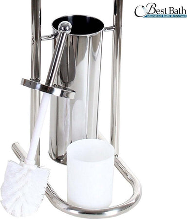Piantana Porta Rotolo Con Scopino Da Bagno Metallo Lucido Cromato Bagno Wc 80 Cm Casa e cucina/Bagno/Accessori per il bagno/Porta carta igienica Trade Shop italia - Napoli, Commerciovirtuoso.it