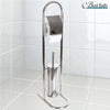 Piantana Porta Rotolo Con Scopino Da Bagno Metallo Lucido Cromato Bagno Wc 80 Cm Casa e cucina/Bagno/Accessori per il bagno/Porta carta igienica Trade Shop italia - Napoli, Commerciovirtuoso.it