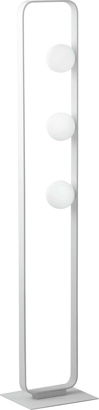 Piantana Roxy Bianca 3Xg9 28X140X22Cm Illuminazione/Illuminazione per interni/Lampade/Lampade da terra Led Mall Home - Napoli, Commerciovirtuoso.it