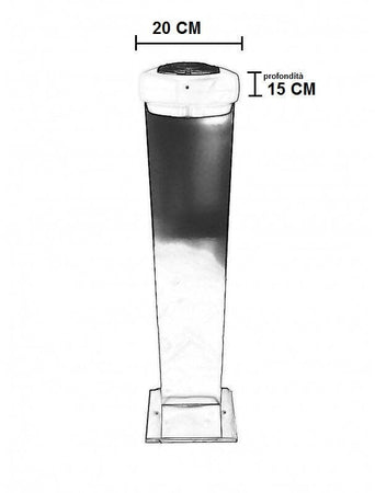 Piantana stand per dispenser gel igienizzante