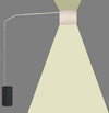 Piantana-terra-arco-moderna-Top-Light-SLOPE-1188-B2-E27-LED-metallo-tessuto-lampada-terra