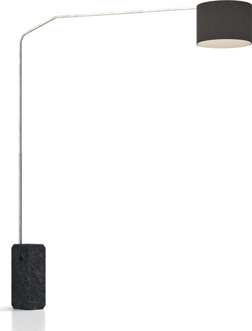 Piantana-terra-arco-moderna-Top-Light-SLOPE-1188-B2-E27-LED-metallo-tessuto-lampada-terra