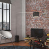Piantana-terra-arco-moderna-Top-Light-SLOPE-1188-B2-E27-LED-metallo-tessuto-lampada-terra