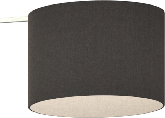 Piantana-terra-arco-moderna-Top-Light-SLOPE-1188-B2-E27-LED-metallo-tessuto-lampada-terra