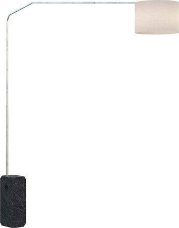 Piantana-terra-arco-moderna-Top-Light-SLOPE-1188-B2-E27-LED-metallo-tessuto-lampada-terra