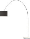 Piantana-terra-arco-moderna-Top-Light-TURNING-1187-B3-E27-LED-metallo-tessuto-lampada-terra