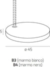 Piantana-terra-arco-moderna-Top-Light-TURNING-1187-B3-E27-LED-metallo-tessuto-lampada-terra
