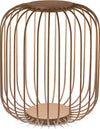 Piantana-Vintage---Decò-Djambe-Metallo-Coffee-Led-18W-3000K-D55Cm