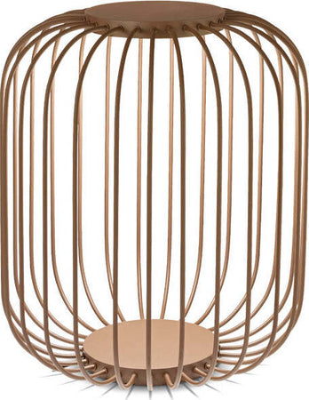 Piantana-Vintage---Decò-Djambe-Metallo-Coffee-Led-18W-3000K-D55Cm