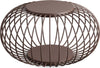 Piantana-Vintage---Decò-Djambe-Metallo-Coffee-Led-18W-3000K-D74Cm