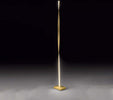 Piantane---Lampade-Da-Terra-Contemporaneo-Twist-Metallo-Oro-Opaco-Led-26W