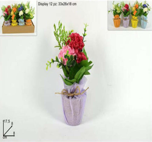 PIANTINA PIANTA DECORATIVA DECORAZIONE CASA ARREDO ARTIFICIALE 17.5X8X8CM Casa e cucina/Decorazioni per interni/Piante e fiori artificiali/Piante artificiali Trade Shop italia - Napoli, Commerciovirtuoso.it